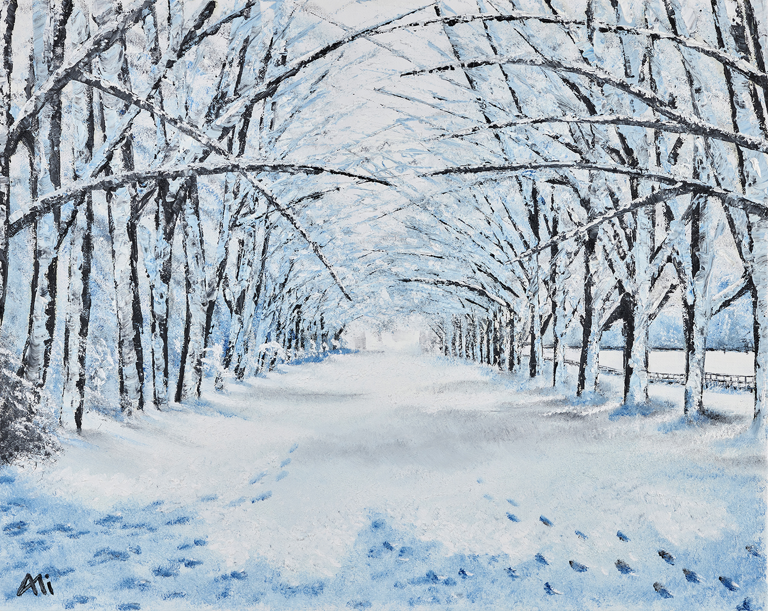 The School Run – Snow The School Run – Snow